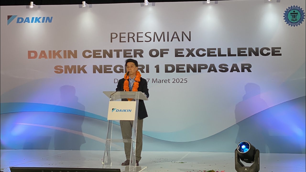 Peresmian Daikin Center of Excellence SMKN 1 Denpasar